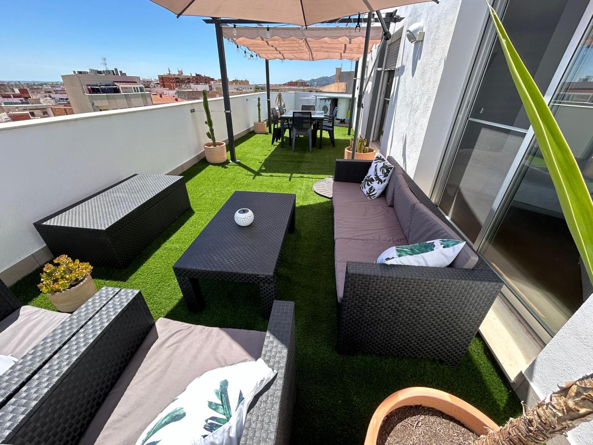 Lo Balconet Del Delta. Atic-Duplex Vacacional. Appartement Amposta Buitenkant foto